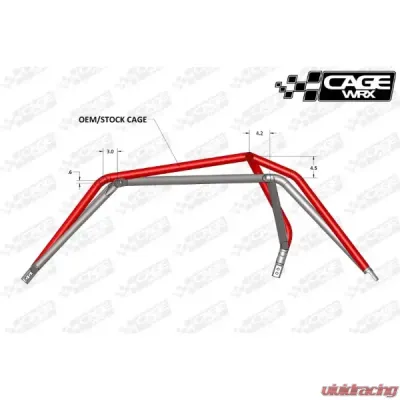 CageWrx Baja Spec Cage Kit Polaris XP 1000 | XP Turbo 2014-2018 - 2SXP1KFT-DIY