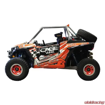 CageWrx Baja Spec Roll Cage Powder Coated Polaris XP 1000 | XP Turbo 2014-2018 - 2SXP1KFTPC