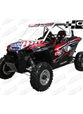 CageWrx Super Shorty Roll Cage Powder Coated Polaris XP 1000 | XP Turbo 2014-2018                                     - 2SXP1KSSPC - Image 2