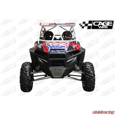CageWrx Super Shorty Roll Cage Raw Polaris XP 1000 | XP Turbo 2014-2018 - 2SXP1KSS
