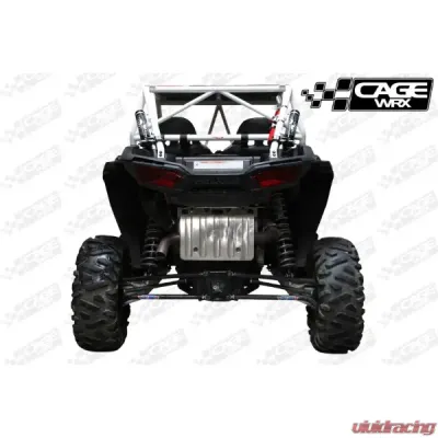CageWrx Super Shorty Roll Cage Raw Polaris XP 1000 | XP Turbo 2014-2018 - 2SXP1KSS