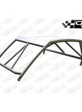 CageWrx Super Shorty Roll Cage Raw Polaris XP 1000 | XP Turbo 2014-2018                                     - 2SXP1KSS - Image 5