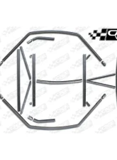 CageWrx Competition Cage Kit Polaris RZR XP 1000 | XP Turbo S 2018-2023                                     - 2SXPTSSC-DIY - Image 5
