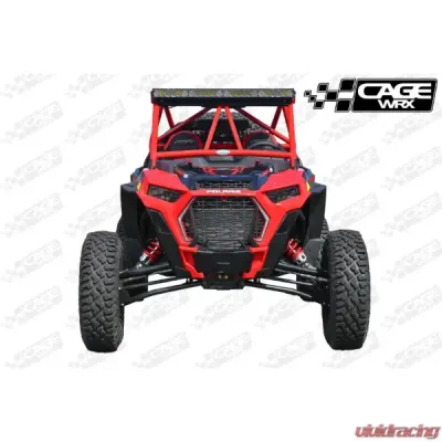 CageWrx Competition Cage Assembled Raw Polaris XP 1000 | XP Turbo/S 2018-2024 - 2SXPTSSC