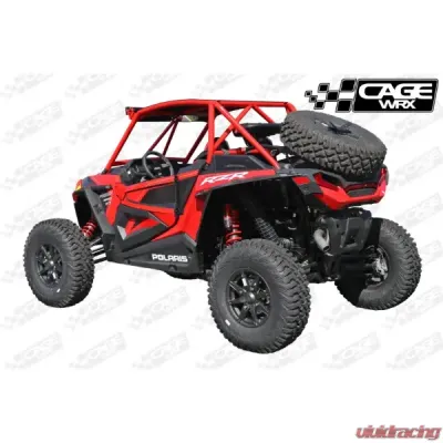 CageWrx Competition Cage Assembled Raw Polaris XP 1000 | XP Turbo/S 2018-2024 - 2SXPTSSC