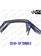 CageWrx Competition Cage Assembled Raw Polaris XP 1000 | XP Turbo/S 2018-2024                                     - 2SXPTSSC - Image 8