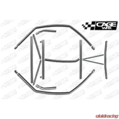 CageWrx Super Shorty Cage Kit Polaris XP 1000 | XP Turbo/S 2018-2024 - 2SXPTSSS-DIY