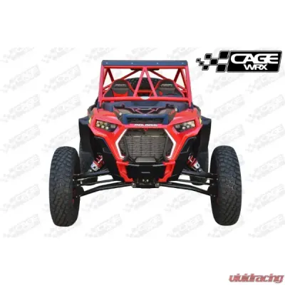 CageWrx Super Shorty Roll Cage Powder Coated Polaris XP 1000 | XP Turbo/S 2018-2024 - 2SXPTSSSPC