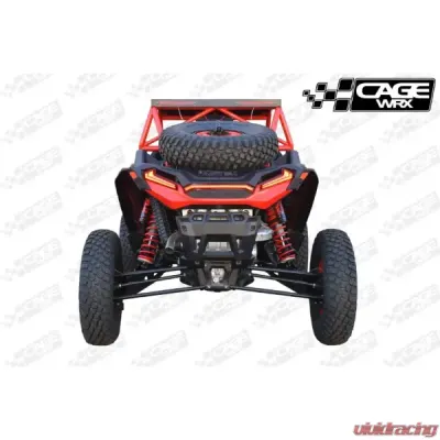 CageWrx Super Shorty Roll Cage Powder Coated Polaris XP 1000 | XP Turbo/S 2018-2024 - 2SXPTSSSPC