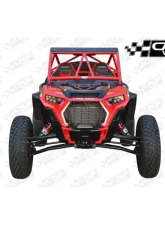 CageWrx Super Shorty Roll Cage Raw Polaris XP 1000 | XP Turbo/S 2018-2024                                     - 2SXPTSSS - Image 3
