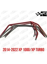 CageWrx Super Shorty Roll Cage Raw Polaris XP 1000 | XP Turbo/S 2018-2024                                     - 2SXPTSSS - Image 6