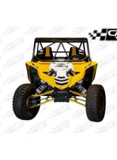CageWrx Super Shorty Roll Cage Assembled Powder Coated Yamaha YXZ1000R 2015-2024                                     - 2SYXZSSPC - Image 3