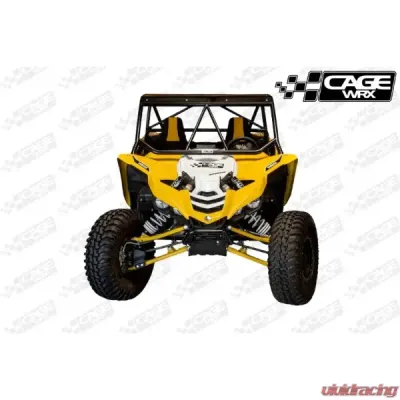 CageWrx Super Shorty Roll Cage Assembled Raw Yamaha YXZ1000R 2015-2024 - 2SYXZSS