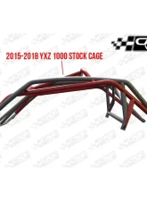 CageWrx Super Shorty Roll Cage Assembled Raw Yamaha YXZ1000R 2015-2024                                     - 2SYXZSS - Image 6