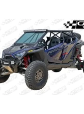 CageWrx Baja Spec Roll Cage Assembled Powder Coated w/ Roof (Pick Up Only) Polaris RZR Pro R 4 2022-2024                                     - 4SPRORFTPC - Image 2