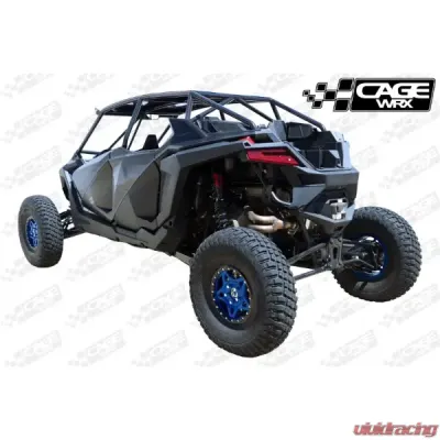 CageWrx Super Shorty Roll Cage Assembled Powder Coated w/ Roof (Pick Up Only) Polaris RZR Pro R 4 2022-2024 - 4SPRORSSPC