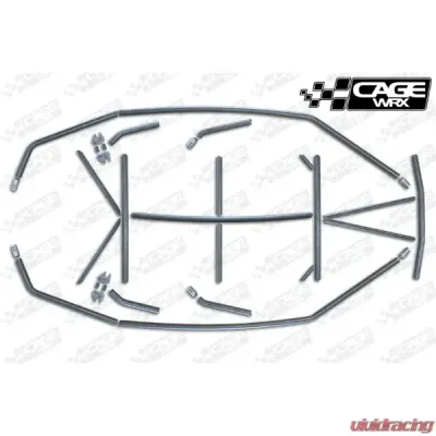 CageWrx Super Shorty Cage Kit Polaris RZR Pro XP 4 2020-2024 - 4SPROXPSS-DIY