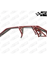 CageWrx Super Shorty Roll Cage Assembled Powder Coated w/ Roof (Pick Up Only) Polaris RZR Pro XP 4 2020-2024                                     - 4SPROXPSSPC - Image 6
