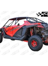 CageWrx Super Shorty Roll Cage Assembled Raw w/ Roof Polaris RZR Pro XP 4 2020-2024                                     - 4SPROXPSS - Image 4