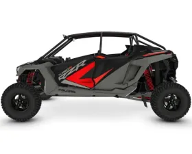 CageWrx Super Shorty Roll Cage Assembled Raw w/ Roof Polaris RZR Turbo R 4 2022-2024