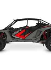 CageWrx Super Shorty Roll Cage Assembled Raw w/ Roof Polaris RZR Turbo R 4 2022-2024                                     - 4STRSS - Image 3