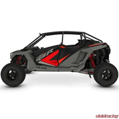 CageWrx Super Shorty Roll Cage Assembled Raw w/ Roof Polaris RZR Turbo R 4 2022-2024 - 4STRSS