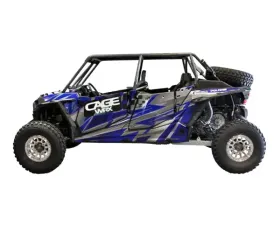 CageWrx Baja Spec Roll Cage Assembled Powder Coated w/ Roof (Pick Up Only) Polaris RZR XP4 1000 | XP4 Turbo 2014-2018