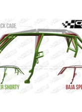 CageWrx Baja Spec Roll Cage Assembled Powder Coated w/ Roof (Pick Up Only) Polaris RZR XP4 1000 | XP4 Turbo 2014-2018                                     - 4SXP1KFTPC - Image 8