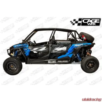 CageWrx Super Shorty Cage Kit Polaris RZR XP4 1000 | XP4 Turbo 2014-2018 - 4SXP1KSS-DIY