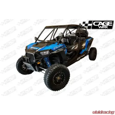 CageWrx Super Shorty Roll Cage Assembled Powder Coated w/ Roof (Pick Up Only) Polaris RZR XP4 1000 | XP4 Turbo 2014-2018 - 4SXP1KSSPC
