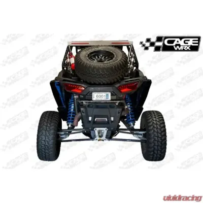 CageWrx Super Shorty Roll Cage Assembled Powder Coated w/ Roof (Pick Up Only) Polaris RZR XP4 1000 | XP4 Turbo 2014-2018 - 4SXP1KSSPC