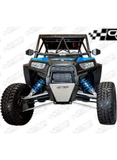 CageWrx Super Shorty Roll Cage Assembled Raw w/ Roof Polaris RZR XP4 1000 | XP4 Turbo 2014-2018                                     - 4SXP1KSS - Image 3