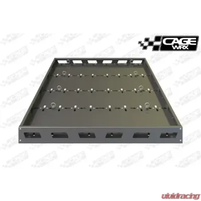 CageWrx 4 Seat Baja Spec Roof Rack Assembled & Powder Coated Polaris RZR XP 1000 | XP Turbo | Turbo S 2014-2023 - 4SXPFT-RR