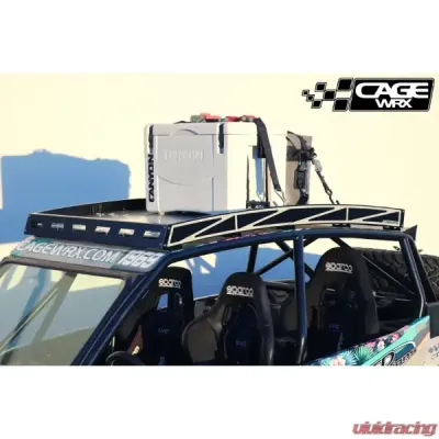 CageWrx 4 Seat Super Shorty Roof Rack Assembled & Powder Coated Polaris RZR XP 1000 | XP Turbo | Turbo S 2014-2023 - 4SXPSS-RR