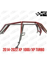 CageWrx Baja Spec Cage Kit Polaris RZR XP4 1000 | XP4 Turbo 2018-2023                                     - 4SXPTSFT-DIY - Image 7