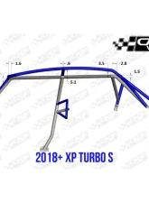 CageWrx Baja Spec Cage Kit Polaris RZR XP4 1000 | XP4 Turbo 2018-2023                                     - 4SXPTSFT-DIY - Image 8
