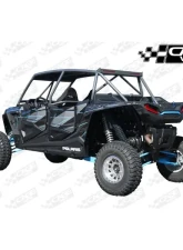 CageWrx Super Shorty Roll Cage Assembled Raw w/ Roof Polaris RZR XP4 1000 | XP4 Turbo/S 2018-2023                                     - 4SXPTSSS - Image 3