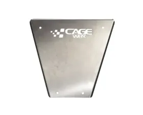 CageWrx Replacement Front Bumper Skid Plate (Full Tube Bumper) Polaris RZR XP1000