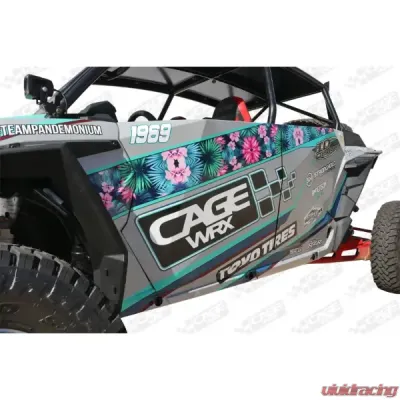 CageWrx Aluminum Doors 4 Seat Polaris RZR XP 1000 | Turbo/S - CWRZR4DOORS