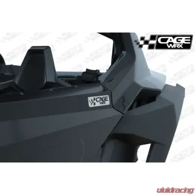 CageWrx Aluminum Doors 2 Seat Polaris RZR Pro XP | Pro R | Turbo R - CWRZRPRO2DOORS