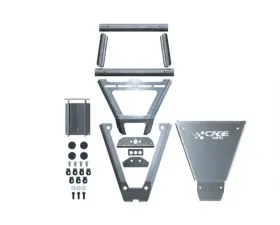 CageWrx Front Bumper Kit Polaris RZR XP Turbo S 2018-2024