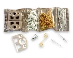 CageWrx 1/4 Turn Fastener DZUS Tab Kit