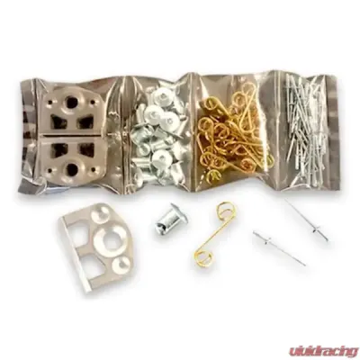 CageWrx 1/4 Turn Fastener DZUS Tab Kit - DZUS