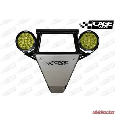 CageWrx Front Bumper Outer Light Tabs Polaris Pro XP | Pro R | Turbo R - PROFBTABS