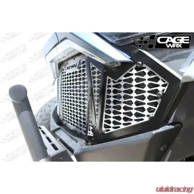 CageWrx Front Grille Powder Coated Polaris RZR Pro R | Turbo R - PROFGPC