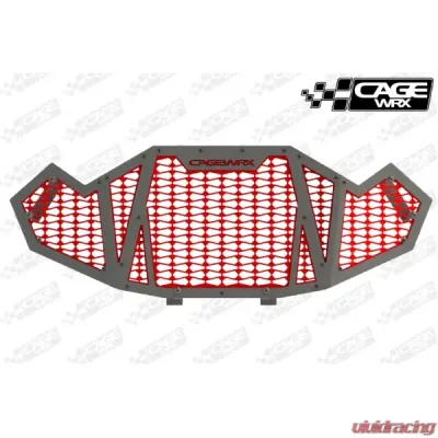 CageWrx Front Grille Powder Coated Polaris RZR Pro R | Turbo R - PROFGPC