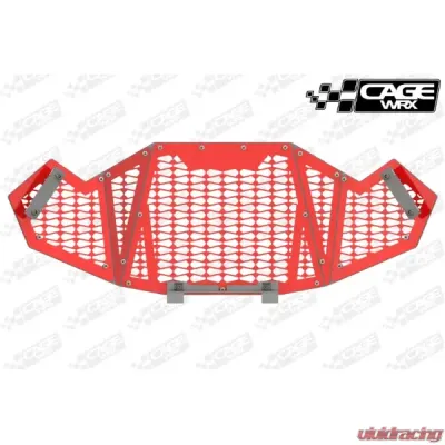 CageWrx Front Grille Powder Coated Polaris RZR Pro R | Turbo R - PROFGPC