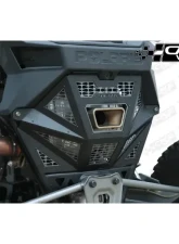 CageWrx Rear Exhaust Cover Raw Polaris RZR Pro R                                     - PROREXC - Image 4