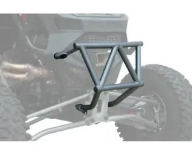 CageWrx Standalone Rear Bumper Assembled Raw Polaris RZR Pro R