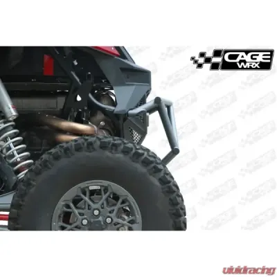 CageWrx Standalone Rear Bumper Powder Coated Polaris RZR Pro R - PRORRBAPC